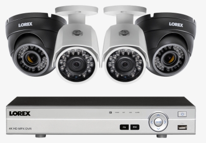 1080p Hd Home Security System With 4 Cameras, Including - Home Security Cameras Uk, HD Png Download, Transparent PNG