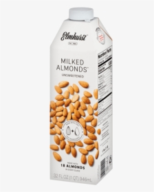 Elmhurst Unsweetened Almond Milk, HD Png Download, Transparent PNG