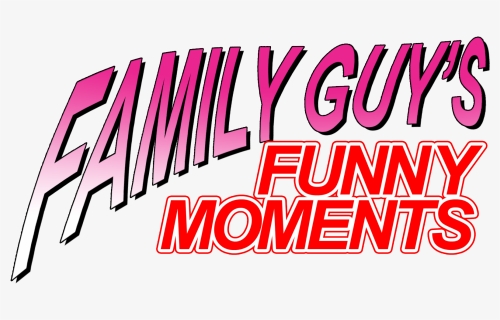 Funny Moments Logo Text Pink Font - Family Guy Funny Moments Jojo, HD Png Download, Transparent PNG