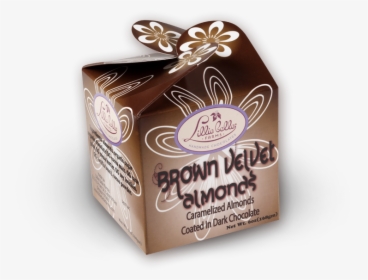 Brown Velvet Almonds - Chocolate, HD Png Download, Transparent PNG