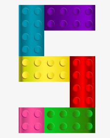 Lego Number 5 Clipart, HD Png Download, Transparent PNG