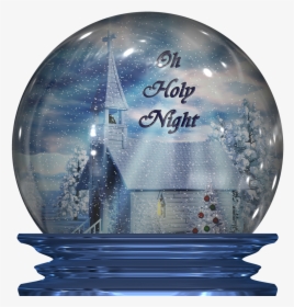 Christmas Snow Globe Scene, HD Png Download, Transparent PNG