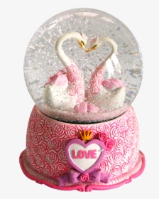 Lover Swans Musical Snow Globe - Turkey, HD Png Download, Transparent PNG