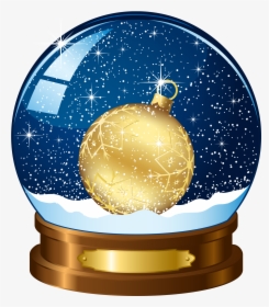 Rudolph Christmas Tree Snow Globe Wallpaper - Christmas Snow Globes Clip Art, HD Png Download, Transparent PNG