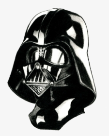 Darth Vader Drawing Head, HD Png Download, Transparent PNG