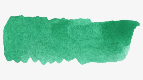 Watercolor Brush Png Green, Transparent Png, Transparent PNG