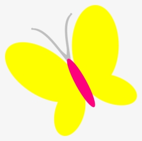 Yellow Butterfly Clipart Png Transparent Png , Png, Png Download, Transparent PNG