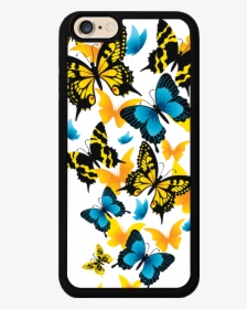 Blue And Yellow Butterfly Case - Beautiful Hd Butterfly Png, Transparent Png, Transparent PNG