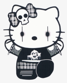 Goth Hello Kitty Aesthetic Hd Png Download Transparent Png Image Pngitem