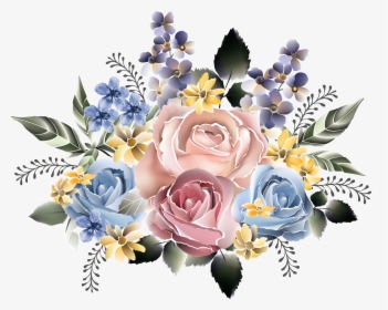 My Design / Beautiful Roses - Decoupage Png, Transparent Png, Transparent PNG