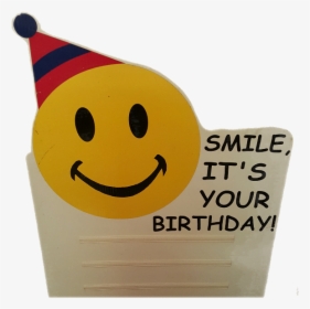 Transparent Birthday Items Png - Smiley, Png Download, Transparent PNG