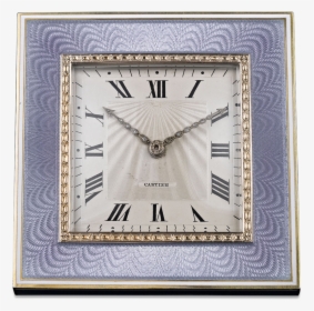 Art Deco Desk Clock By Cartier - Clock, HD Png Download, Transparent PNG