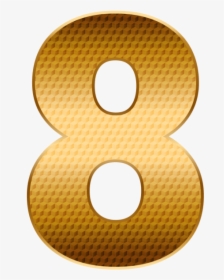 Number 8 Gold Png Image Free Download Searchpng - Piccini Prosecco Extra Dry, Transparent Png, Transparent PNG