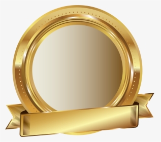 Round Gold Plate Png, Transparent Png, Transparent PNG