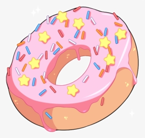 Transparent Donut Png Tumblr - Doughnut, Png Download, Transparent PNG