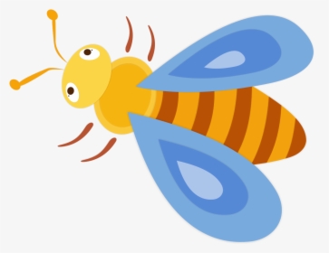 Transparent Cute Bee Png - Honeybee, Png Download, Transparent PNG