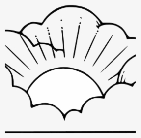 Cloud Clipart Black And White Sun Clouds Transparent - Png Clipart Transparent Clouds Black And White, Png Download, Transparent PNG