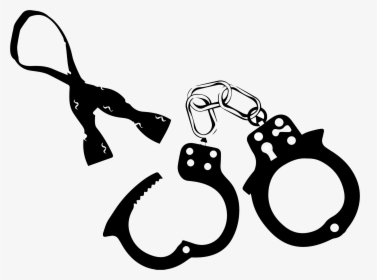 Handcuff Clipart Fuzzy, HD Png Download, Transparent PNG