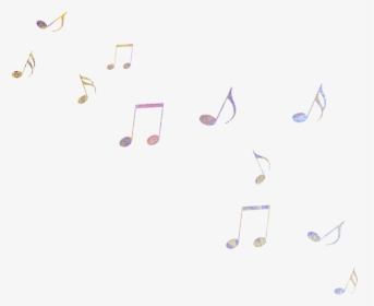 #mq #notes #music #falling #flying #colorful - Falling Musical Notes Transparent Png, Png Download, Transparent PNG