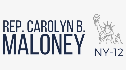 Congresswoman Carolyn Maloney - Electric Blue, HD Png Download, Transparent PNG