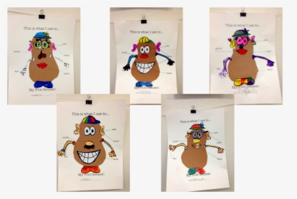 Mr Potato Head Senses Craft , Png Download - Mr Potato Head 5 Senses, Transparent Png, Transparent PNG
