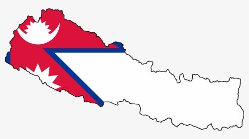 Flag Of Nepal April 2015 Nepal Earthquake National - Nepal Flag On Country, HD Png Download, Transparent PNG