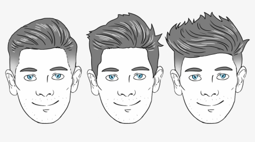 Oval Face Shape Men , Png Download - Hairstyle For Men Oval Face,  Transparent Png , Transparent Png Image - PNGitem