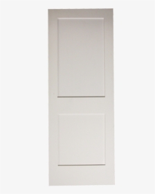 White Shaker 2-panel Solid Core Primed Mdf Interior - Home Door, HD Png Download, Transparent PNG