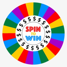 Spin To Win Wheel - Spin Wheel To Win, HD Png Download, Transparent PNG