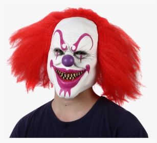 Clown Png Background - Masque Halloween, Transparent Png, Transparent PNG