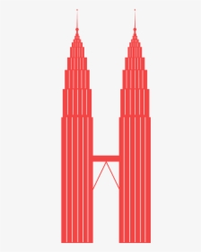 Vector Silhouette Twin Towers Png, Transparent Png, Transparent PNG