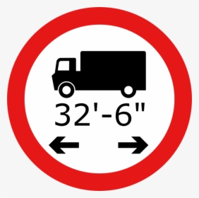 Road Signs Svg Clip Arts - Length Limit Road Sign, HD Png Download, Transparent PNG