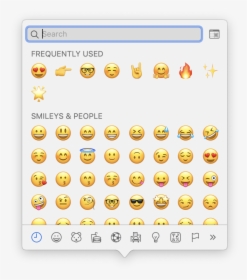 Apple Emoji Keyboard, HD Png Download, Transparent PNG