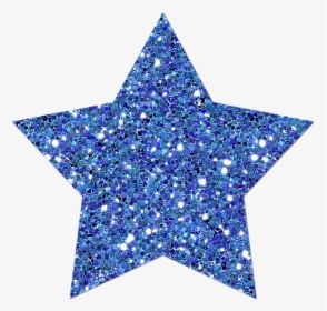 Diamond Star Png Download Free Clipart - Blue Glitter Stars Clipart, Transparent Png, Transparent PNG