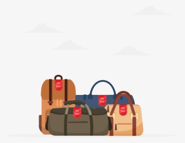 Cabin Baggage Is Less Than 7kg In Weight - Baggage Png, Transparent Png, Transparent PNG