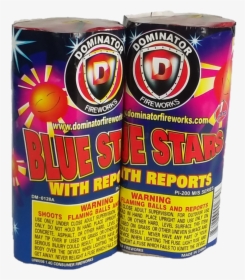 Dm 0128a Blue Stars W Reports - Fireworks, HD Png Download, Transparent PNG