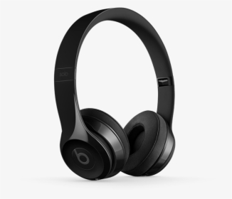 Beats Solo 3 Wireless Gloss Black, HD Png Download, Transparent PNG