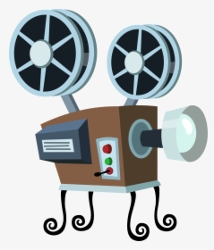 Movie Projector Clip Art - Movie Projector Clipart, HD Png Download, Transparent PNG