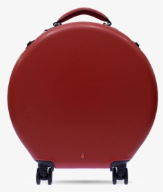 Picture Of Red Round Luggage - Round Luggage, HD Png Download, Transparent PNG