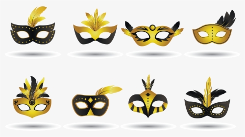 Mask Masquerade Ball - Masquerade Mask Cartoon Ball, HD Png Download, Transparent PNG