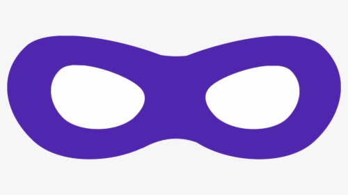 Mask Clipart Purple - Transparent Hero Mask Png, Png Download, Transparent PNG