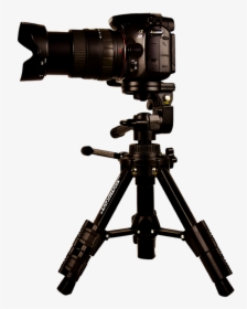 Sony Slt-a58, Camera, Sony, Digital Camera, Photography - Camera On Tripod Clipart, HD Png Download, Transparent PNG