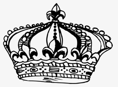 Crown - Transparent Crown Drawing Png, Png Download, Transparent PNG