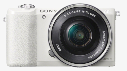 Sony Alpha Ilce A5100 System - Canon Vlogging Camera White, HD Png Download, Transparent PNG