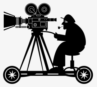 Movie Projector Movie Camera Cinema Cartoon - Caméra Cinéma Png, Transparent Png, Transparent PNG