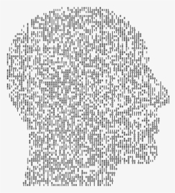 Transparent Binary Code Png - Head Binary Code Png, Png Download, Transparent PNG