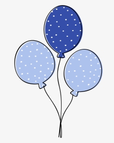 Transparent Blue Onesie Clipart - Baby Boy Balloon Clipart, HD Png Download, Transparent PNG