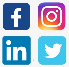 Facebook Instagram Pinterest Logo, HD Png Download, Transparent PNG