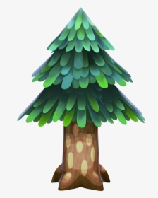 Cedar Tree Png - Animal Crossing Tree, Transparent Png, Transparent PNG