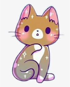Transparent Cats Clipart - Kawaii Cute Cat Drawing, HD Png Download, Transparent PNG